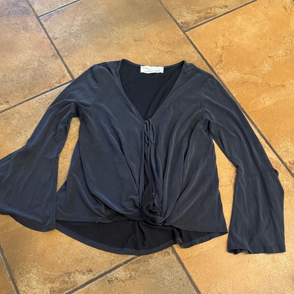 Vintage Havana Charcoal Women's Blouse